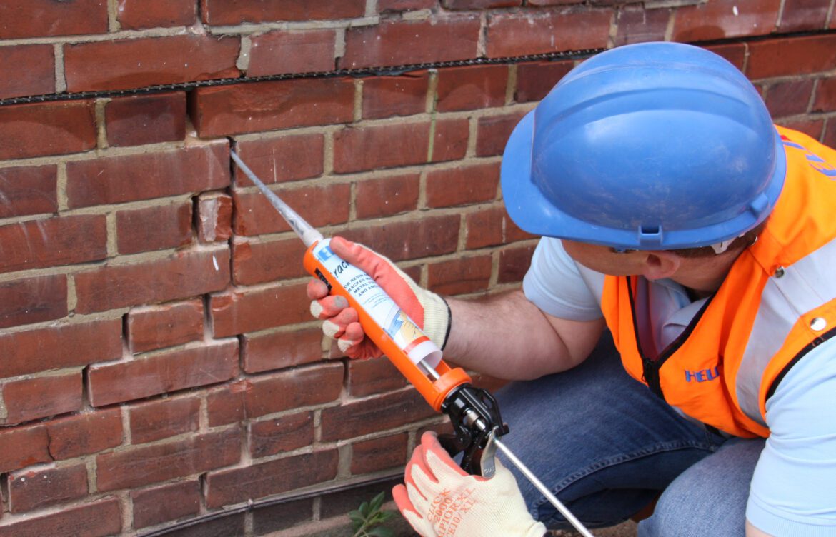 Crack Repairs in Brick and Mortar