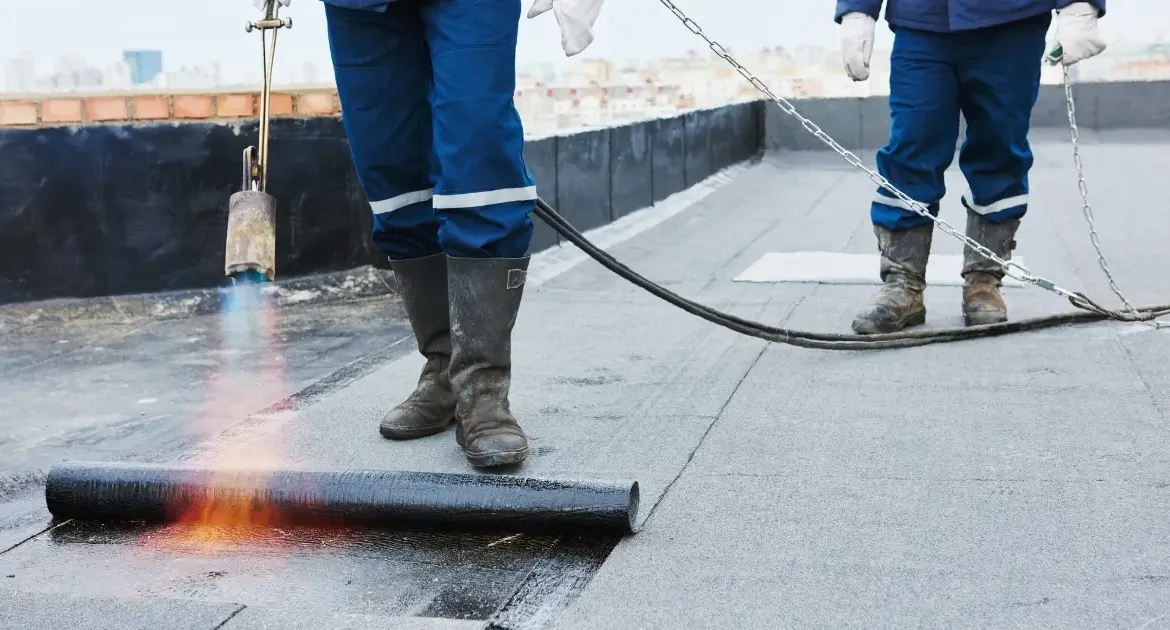 Torch-down Roofing