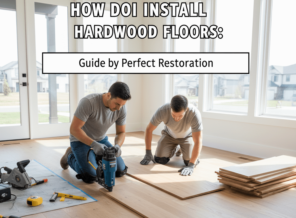 How Do I Install Hardwood Floors: A Complete Guide by Perfect Restoration