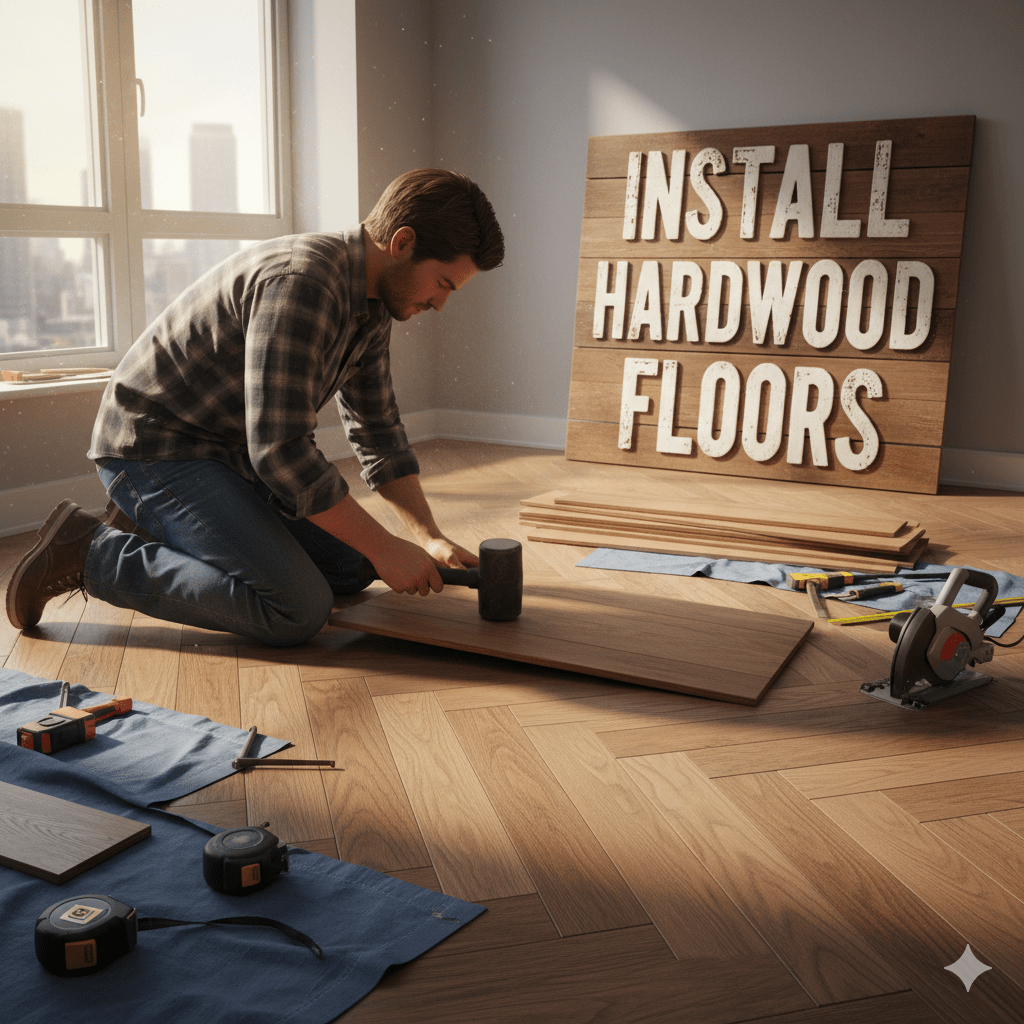 How Do I Install Hardwood Floors Easily