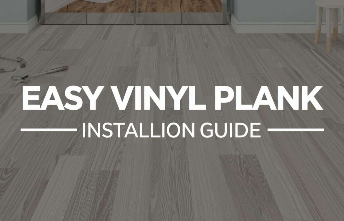Easy Vinyl Plank Flooring Installation Guide