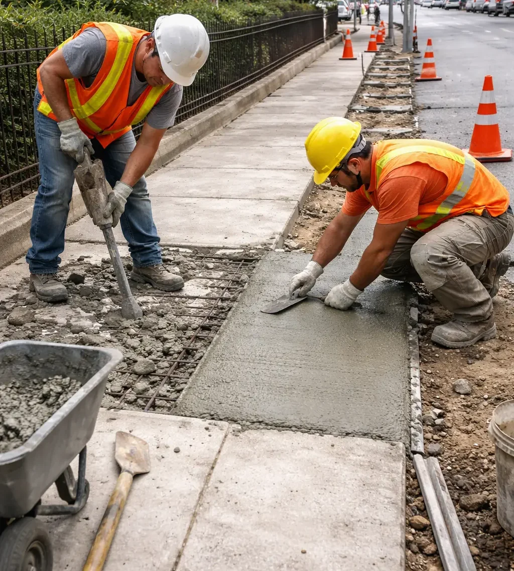 Concrete Sidewalk Repair