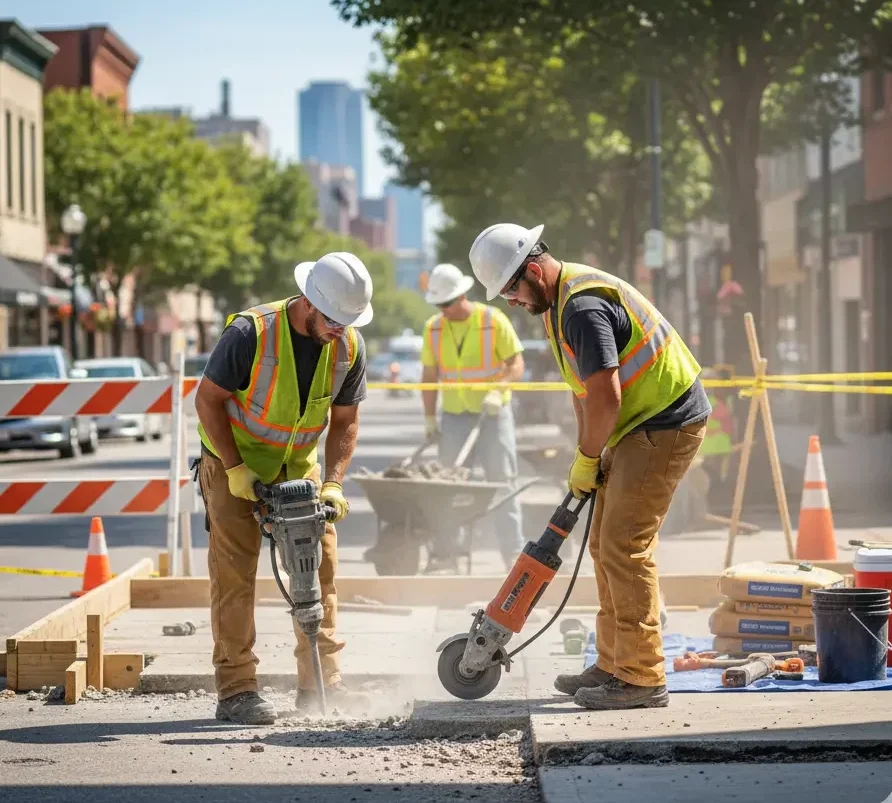 Concrete Sidewalk Repair