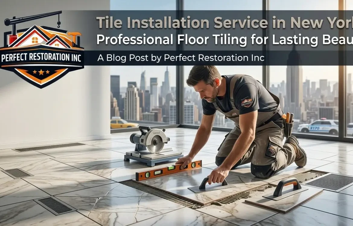 Tile Installation Service in New York: Professional Floor Tiling for Lasting Long